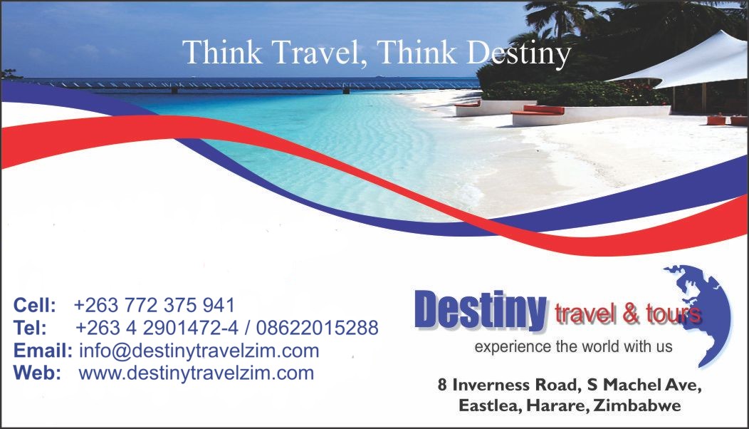 Destiny Travel And Tours listed on theDirectory.co.zw - Zimbabwe's ...