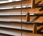 wooden blinds