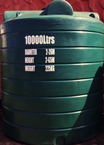 10,000 Litre Water Tank