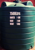 7,500 Litre Water Tank