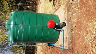 Tank and booster pump installation