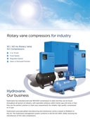 Hydrovane Air Compressors Range 4kw-45kw