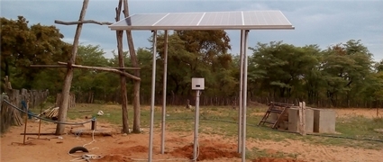 Solar powered water pump