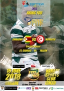 Sables Zimbabwe Poster Design | National Rugby Team