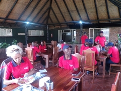 Hwange National Park Breakfast