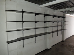 New shelving installed