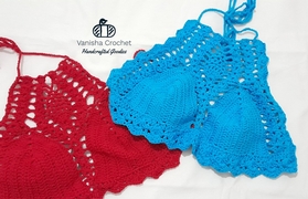 Crochet Crop/ Bikini Tops Christmas Special!