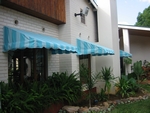 Awning Wedge Acrylic Stripe