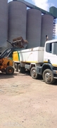 Tipper being loading