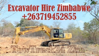 Excavator for Hire Harare Zimbabwe