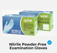 Nitrile Powder Free Examination Gloves (Blue)