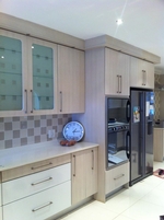 modular fitted kitchen