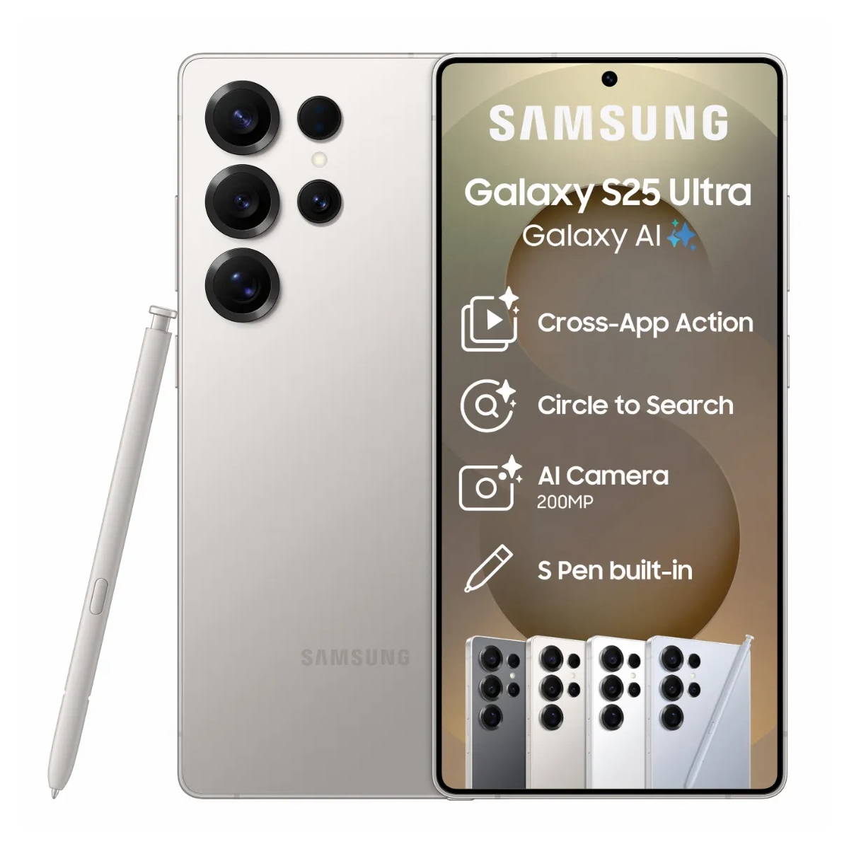 Samsung Galaxy S25 Ultra 256GB/12GB - Brand New - US$ 1,350.00